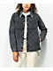 Dickies Quilted Washed Black Chore Jacket - Thumbnail image 2 of 6
