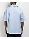 Dickies Ranch Light Blue Quarter Zip Work Shirt - Thumbnail image 2 of 3