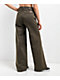 Dickies Wide Leg Military Green Work Pants - Thumbnail image 2 of 6