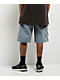 Dickies Worn-In Light Blue Wash Carpenter Shorts - Thumbnail image 2 of 6