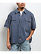 Dickies Worn-In White & Blue Work Shirt - Thumbnail image 1 of 4