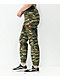 Dickies pantalones Jogger de camuflaje con bolsillos de corte en verde