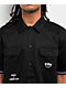 Dickies x Lurking Class by Sketchy Tank Eisenhower Black Short Sleeve Button Up Shirt - Thumbnail image 3 of 5