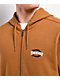 Dickies x Thrasher Brown Zip Hoodie - Thumbnail image 3 of 6