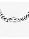 Diesel Emblem Silver Cuban Chain Necklace - Thumbnail image 2 of 4
