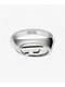 Diesel Signet Silver Ring - Thumbnail image 2 of 3