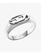 Diesel Signet Silver Ring - Thumbnail image 1 of 3