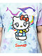 Dim Mak x Hello Kitty Blue Tie Dye T-Shirt
