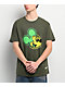 Disney x HUF Mickey Mouse Airbrush Green T-Shirt - Thumbnail image 1 of 3