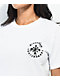 Disorder Floral Stencil White T-Shirt - Thumbnail image 3 of 3