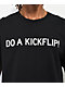 Do A Kickflip! Black T-Shirt - Thumbnail image 2 of 2