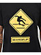 Do A Kickflip! Sign Black T-Shirt - Thumbnail image 2 of 2