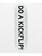 Do A Kickflip White 8.25" Skateboard Deck - Thumbnail image 1 of 2