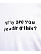 Dogecore Txt White T-Shirt - Thumbnail image 3 of 4
