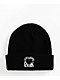 Donut Cars Are Pain Black Beanie - Thumbnail image 1 of 2