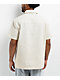 Donut Cream Pinstripe Quarter Zip Work Shirt - Thumbnail image 2 of 3