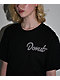 Donut Dark Mode OG Logo Black T-Shirt - Thumbnail image 5 of 5