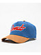 Donut Outline Blue & Brown Snapback Hat - Thumbnail image 1 of 3