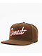 Donut World Champs Brown Snapback Hat - Thumbnail image 1 of 4