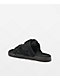 Draco Slides Distressed Black Slides - Thumbnail image 2 of 4