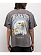 Dravus Americana Grey Wash T-Shirt - Thumbnail image 1 of 3