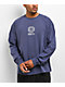 Dravus Brah Navy Long Sleeve T-Shirt - Thumbnail image 2 of 3