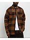 Dravus Brown Sherpa Flannel Jacket - Thumbnail image 1 of 6