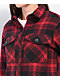 Dravus Cairn Red & Black Sherpa Flannel Shirt - Thumbnail image 4 of 5