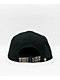 Dravus Catch Black Canvas 5 Panel Strapback Hat - Thumbnail image 2 of 3