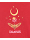 Dravus Chaos Magic Burgundy Long Sleeve T-Shirt - Thumbnail image 3 of 3
