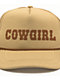 Dravus Cowgirl Brown Trucker Hat - Thumbnail image 3 of 3