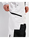 Dravus Cypress White & Black 15K Cargo Snowboard Pants - Thumbnail image 5 of 8