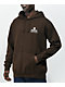 Dravus Deep Breaths Brown Hoodie