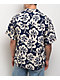 Dravus Drift Navy Short Sleeve Button Up Shirt - Thumbnail image 2 of 3