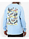 Dravus Ducking Around Blue Long Sleeve T-Shirt - Thumbnail image 1 of 3