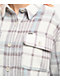 Dravus Eclipse Brown, White, & Blue Flannel Shirt - Thumbnail image 3 of 3