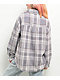Dravus Eclipse Grey & Blue Flannel Shirt - Thumbnail image 2 of 3