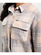 Dravus Eclipse Grey & Khaki Flannel Shirt - Thumbnail image 4 of 7