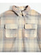 Dravus Eclipse Grey & Khaki Flannel Shirt - Thumbnail image 7 of 7