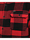 Dravus Essential Red and Black Flannel Shirt - Thumbnail image 3 of 3