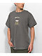 Dravus Grow Higher Camiseta color carbón