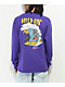 Dravus Hold On Purple Long Sleeve T-Shirt - Thumbnail image 1 of 3