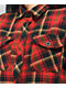 Dravus Jairn Black & Red Flannel Shirt