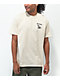 Dravus Life Goes On camiseta de color crema