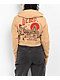Dravus Lil Red Natural Crop Hoodie - Thumbnail image 1 of 3