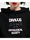 Dravus Mushroom Studies Black Hoodie - Thumbnail image 3 of 3