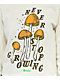 Dravus Never Stop Growing Natural Long Sleeve Crop T-Shirt - Thumbnail image 2 of 2
