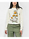 Dravus Never Stop Growing Natural Long Sleeve Crop T-Shirt - Thumbnail image 1 of 2