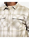 Dravus Oatmeal Sherpa Flannel Shacket - Thumbnail image 3 of 4