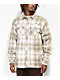 Dravus Oatmeal Sherpa Flannel Shacket - Thumbnail image 1 of 4